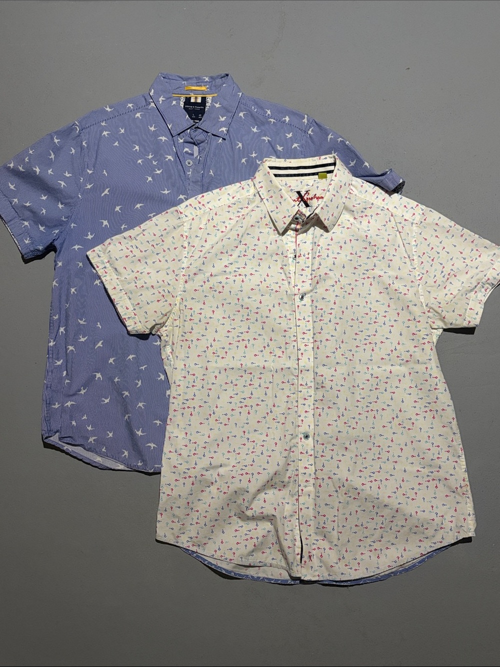 2-pack Bundle - Short-Sleeve Button-Up Shirts